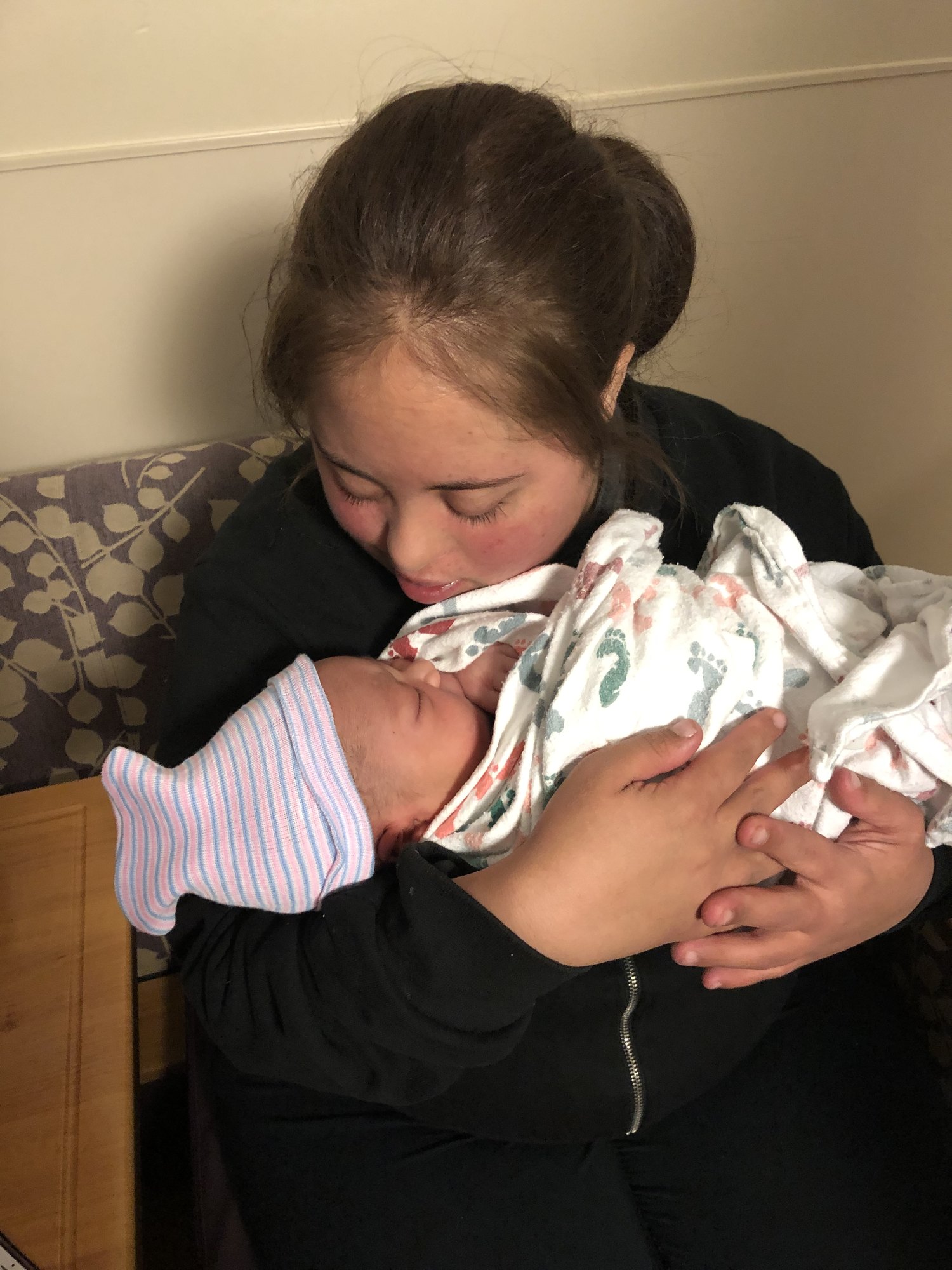 Keaunna became an auntie in 04/2019!